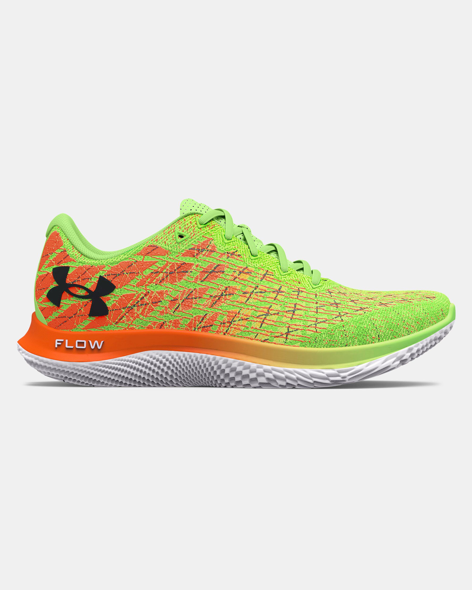 Under Armour Men s UA Flow Velociti Wind 2 Running Shoes Green in