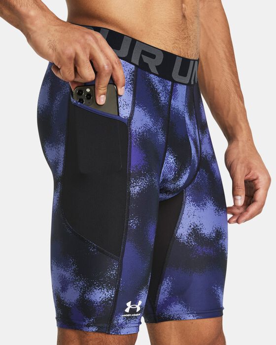 Men's HeatGear® Printed Long Shorts image number 3