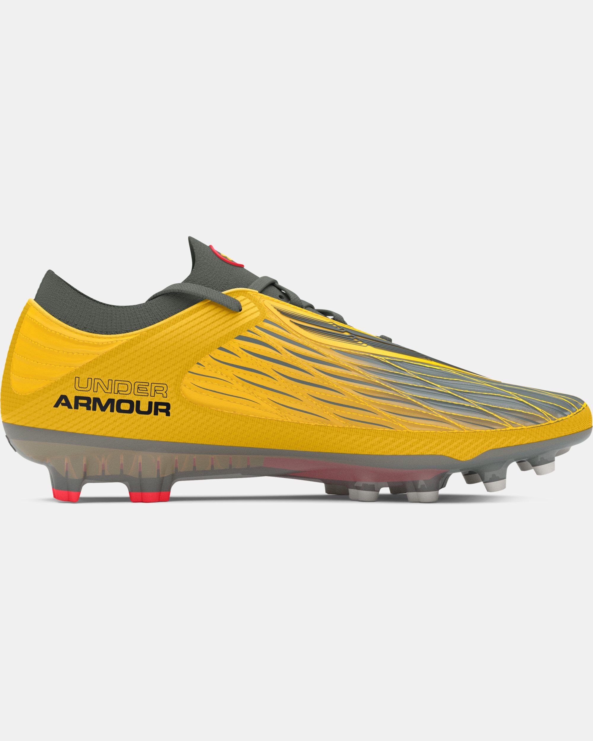 Shop Under Armour UA Magnetico Elite 4 Men's Football Shoes Yellow