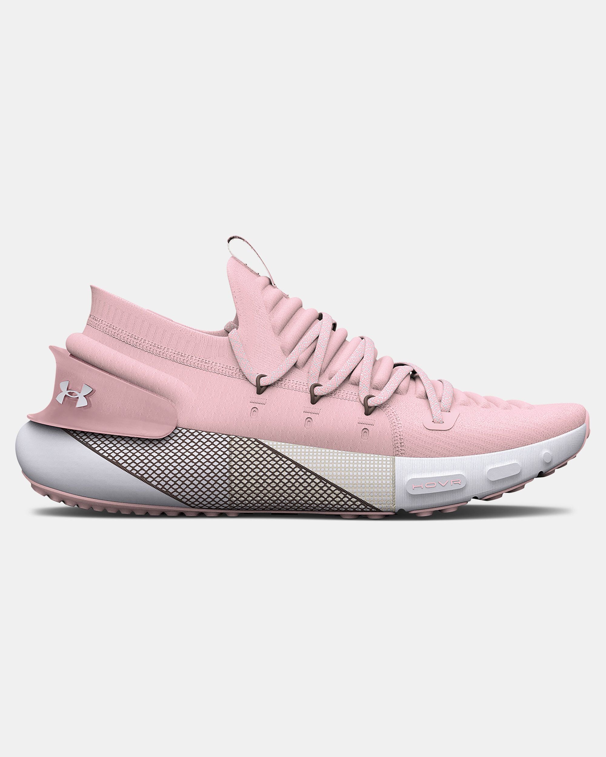 Pink under armour shoes womens sale