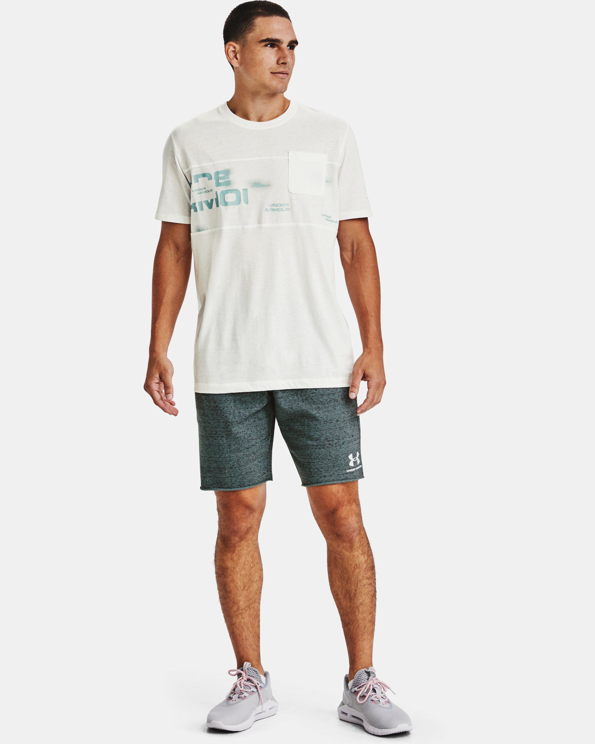 Men's ua discount sportstyle terry shorts