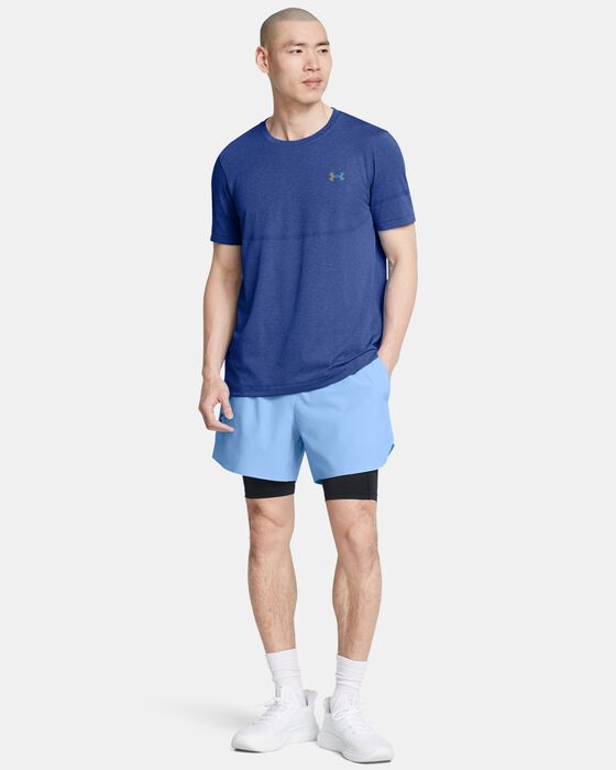 Men's UA Vanish Elite Seamless Short Sleeve image number 2