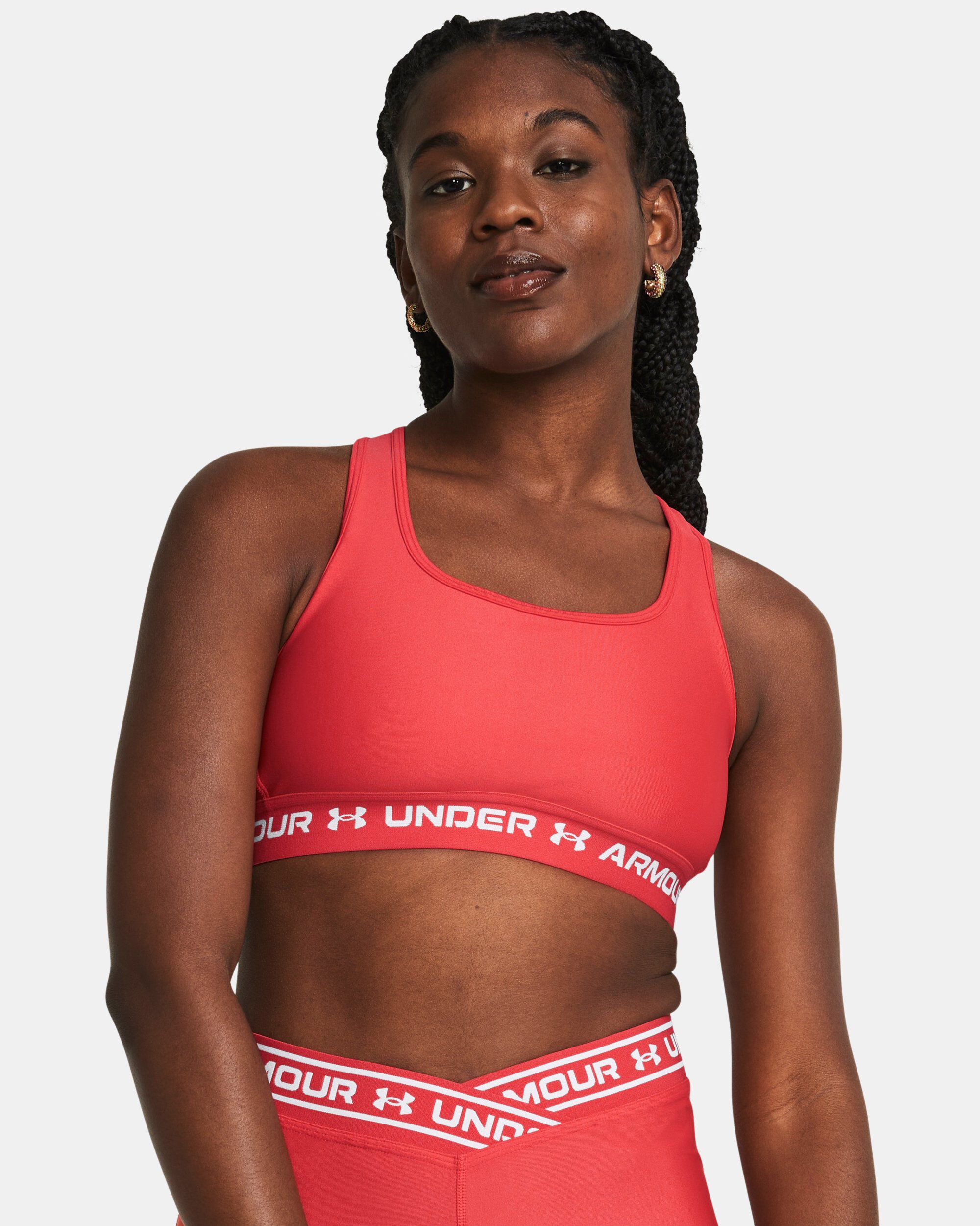 Youth red sports bra on sale