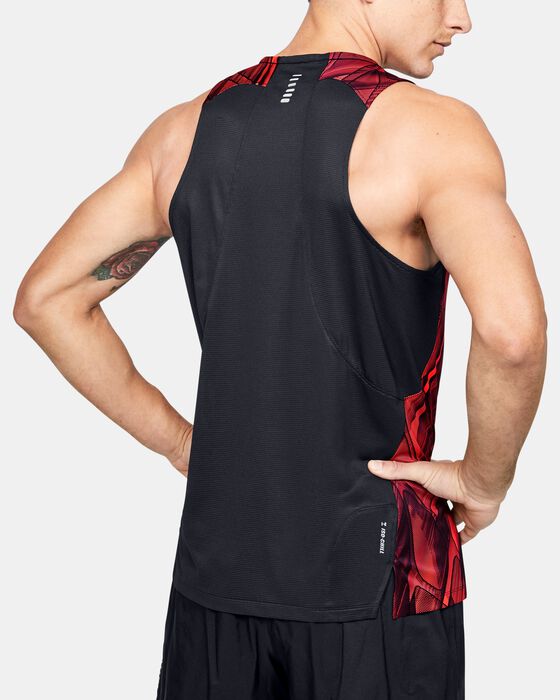 Men's UA Qualifier Iso-Chill Printed Singlet image number 2