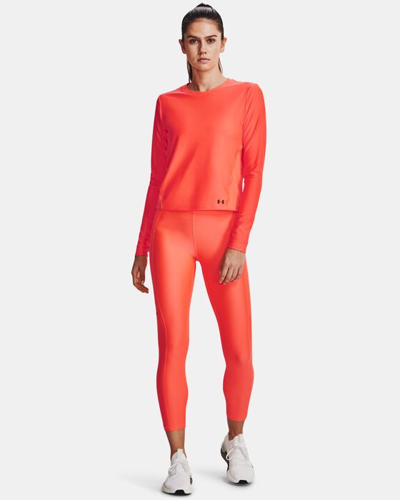 Women's HeatGear® No-Slip Waistband Ankle Leggings image number 2