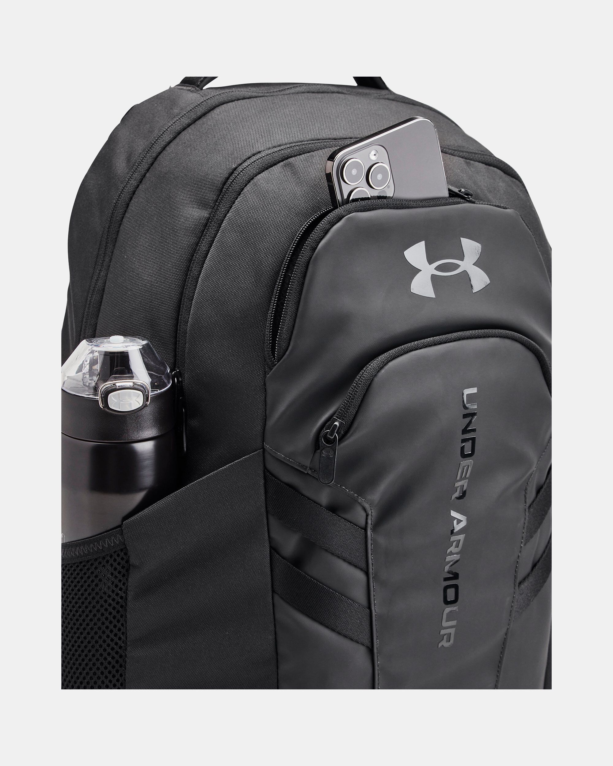 Buy UA Hustle 6.0 Pro Backpack Black in Dubai UAE Under Armour