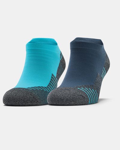 Unisex UA Run No Show Tab Socks 2-Pack
