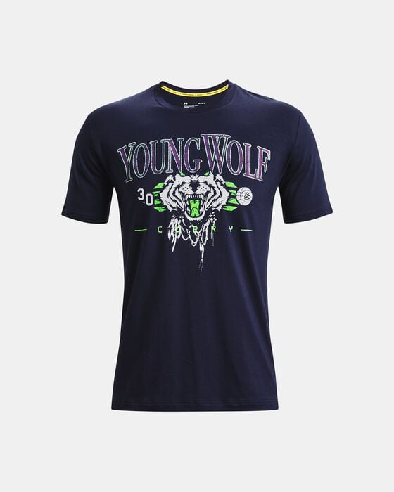 Men's Curry Young Wolf Short Sleeve image number 0