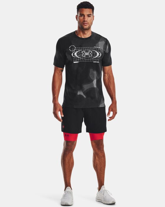 Men's UA Iso-Chill Compression Long Shorts image number 2