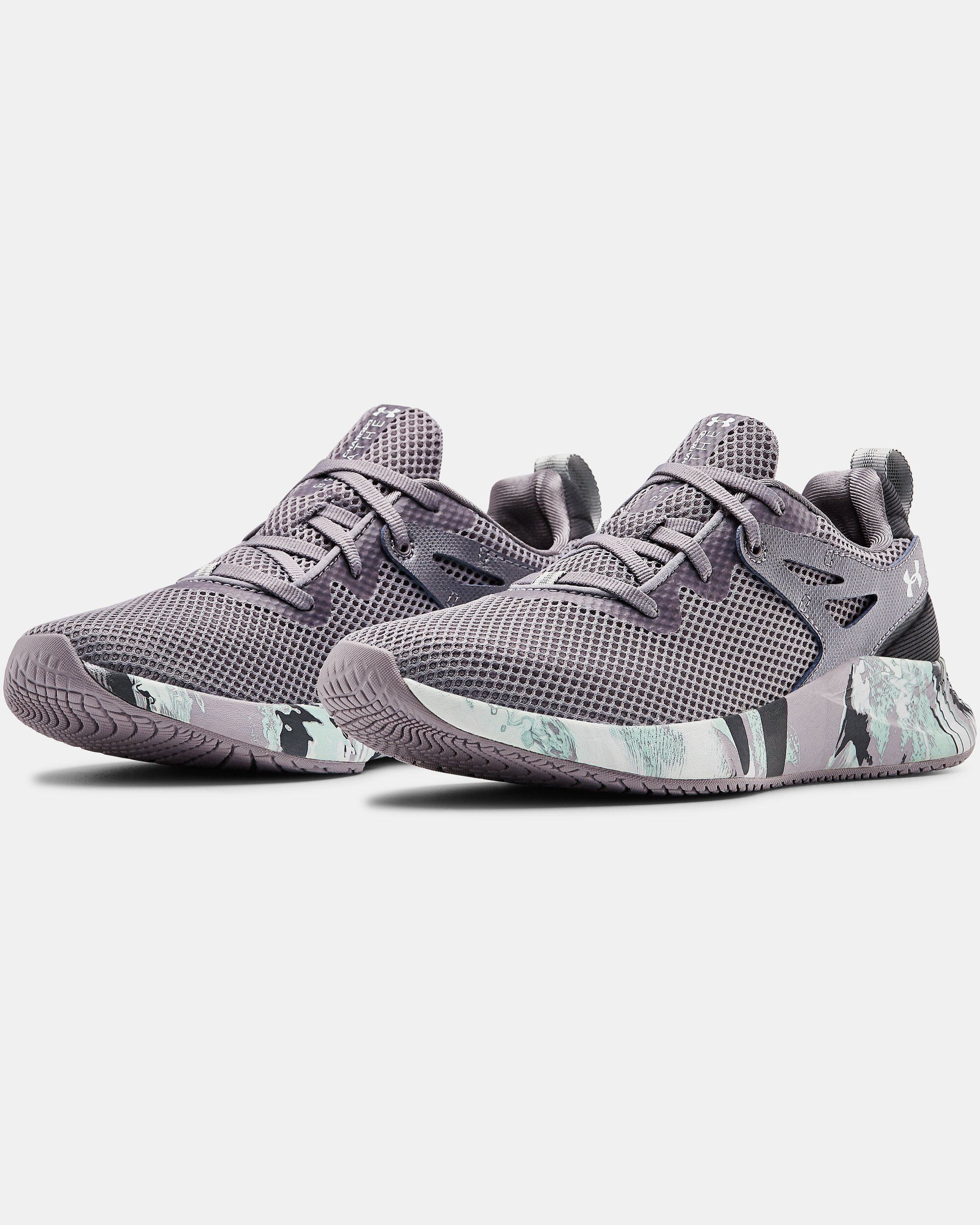 Buy Women s UA Charged Breathe Trainer 2 Marble Training Shoes Purple in Dubai UAE Under Armour