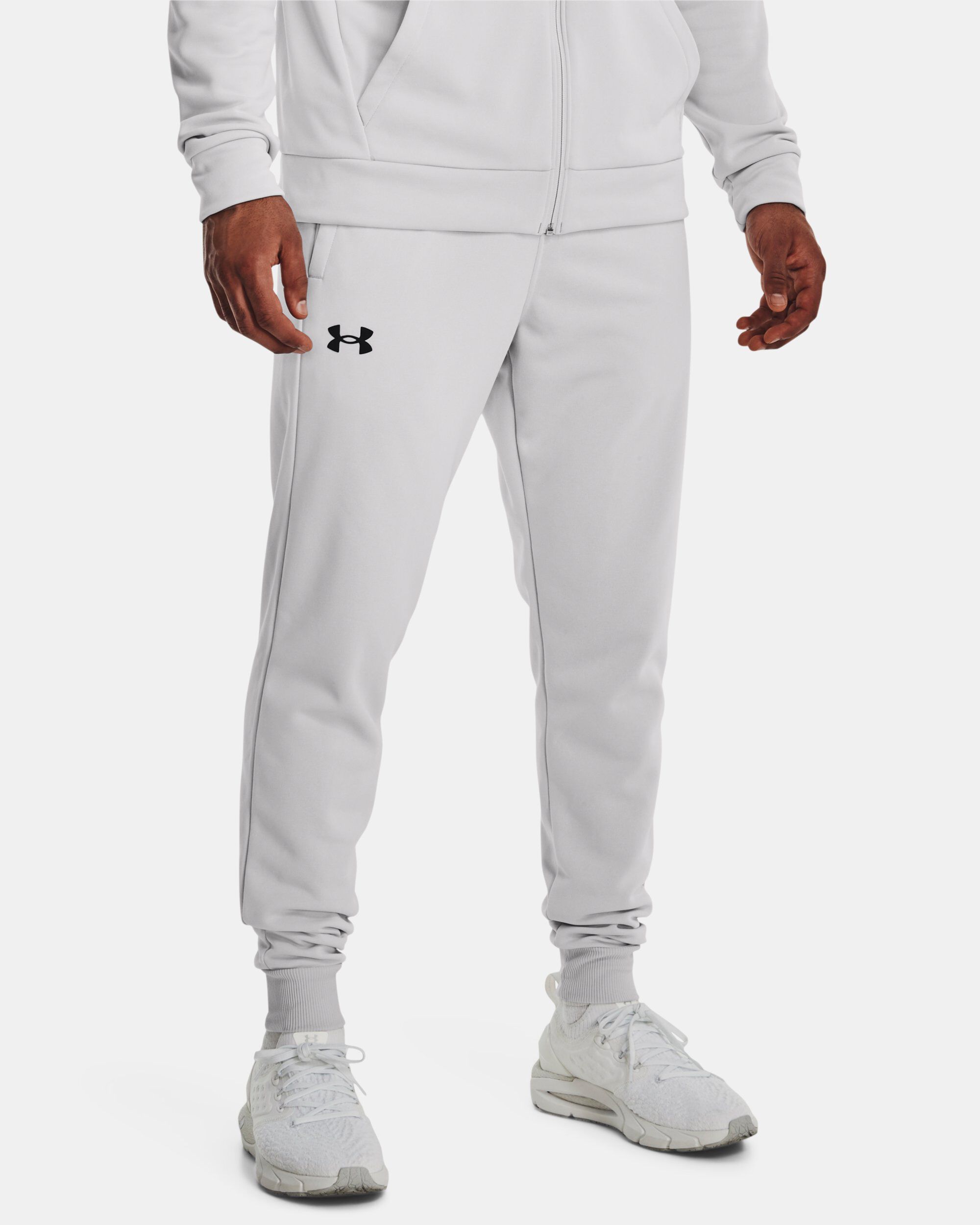 Buy UA Armour Fleece Joggers Grey in Dubai UAE Under Armour