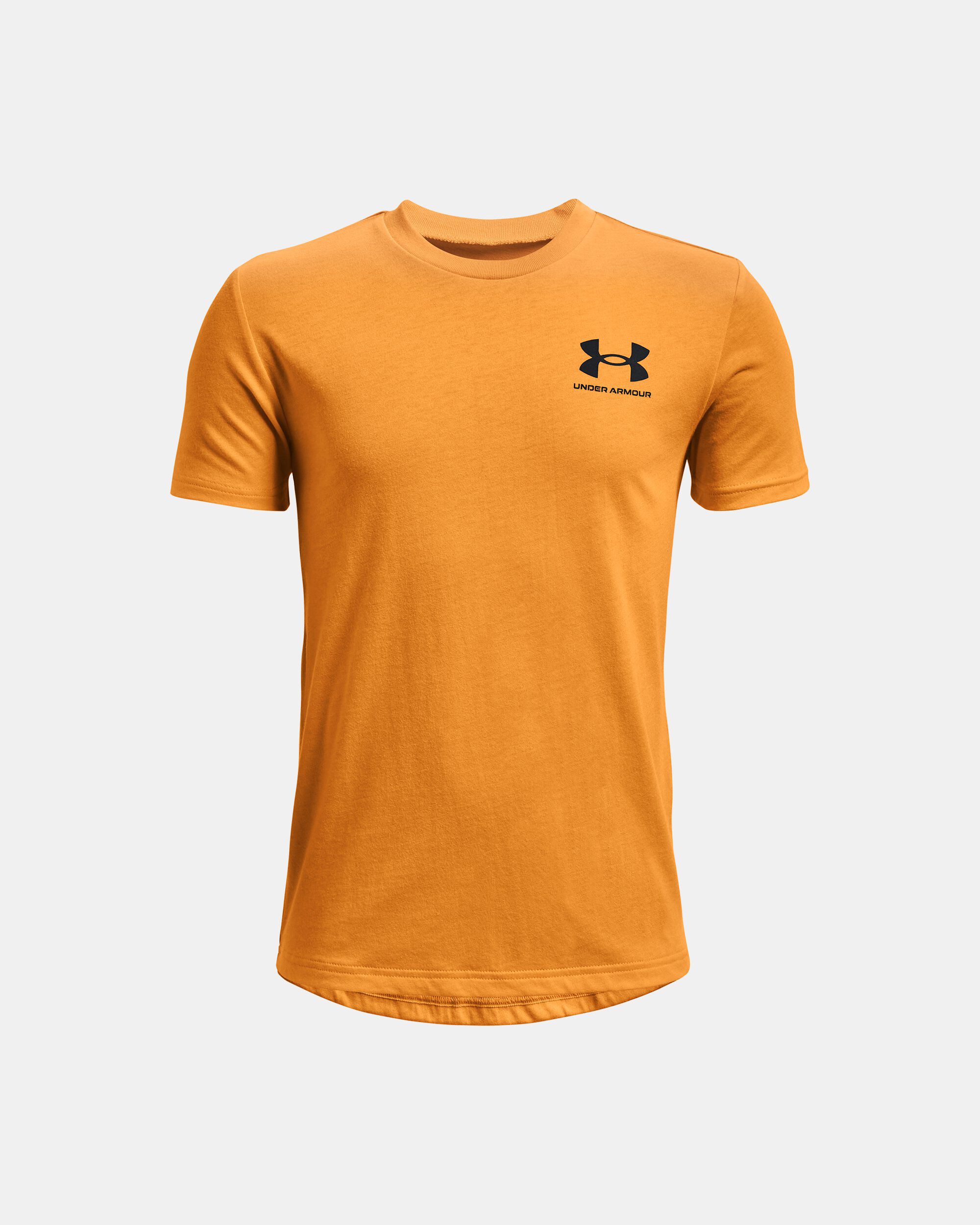 Boys UA Sportstyle Left Chest Short Sleeve