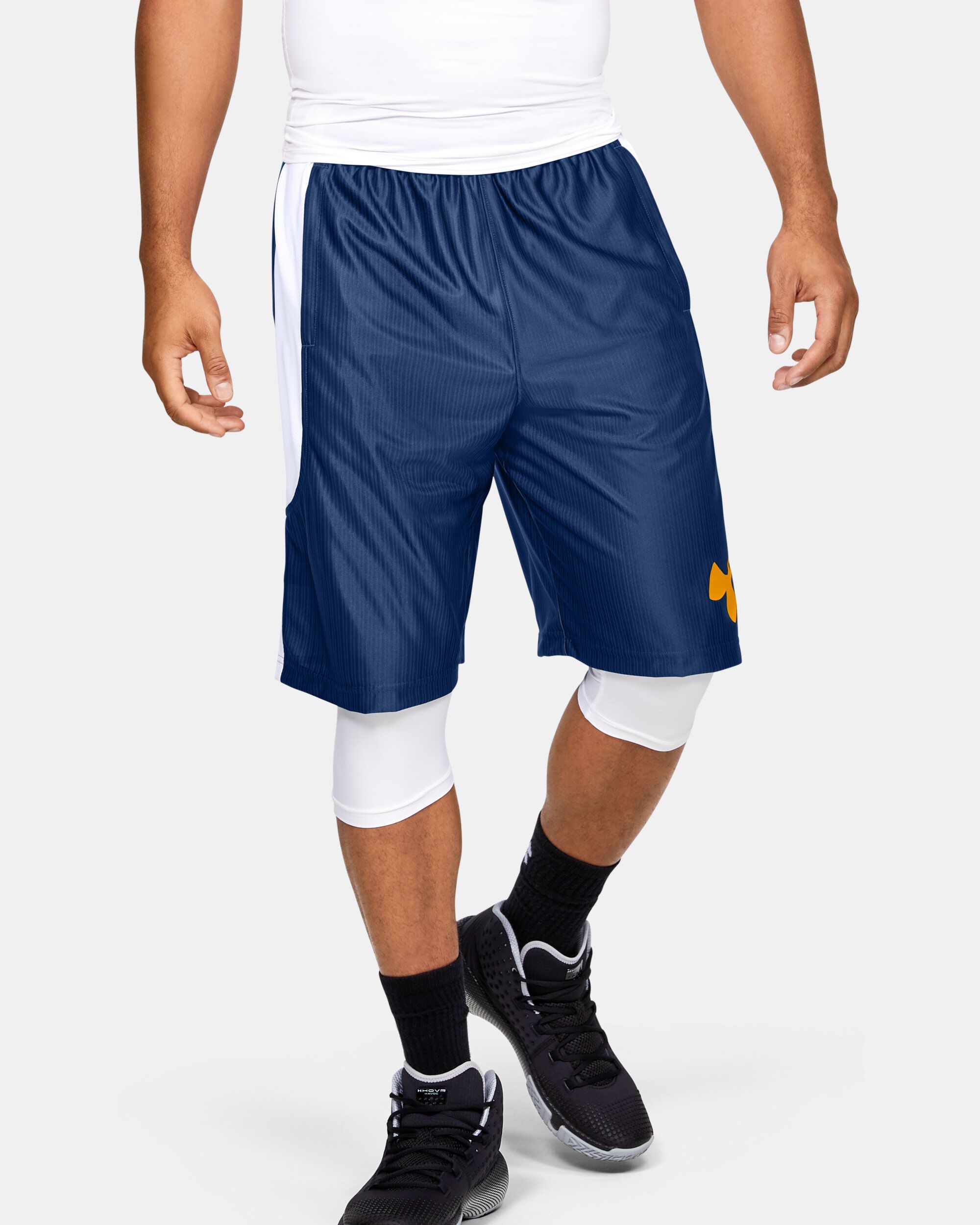 Under armour shop basketball shorts
