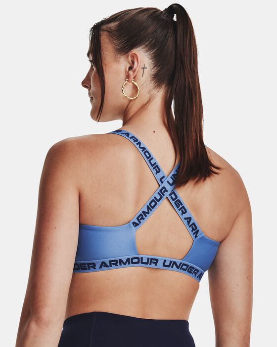 Women's UA Crossback Strappy Low Sports Bra image number 1
