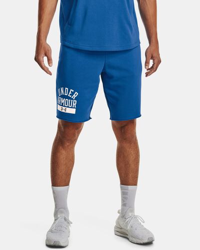 Men's UA Rival Terry Colorblock Shorts