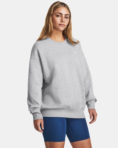 Women's UA Essential Fleece Oversized Crew