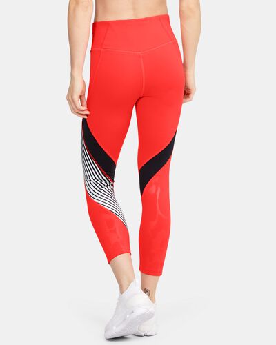 Women's UA RUSH™ Embossed Shine Graphic Crop