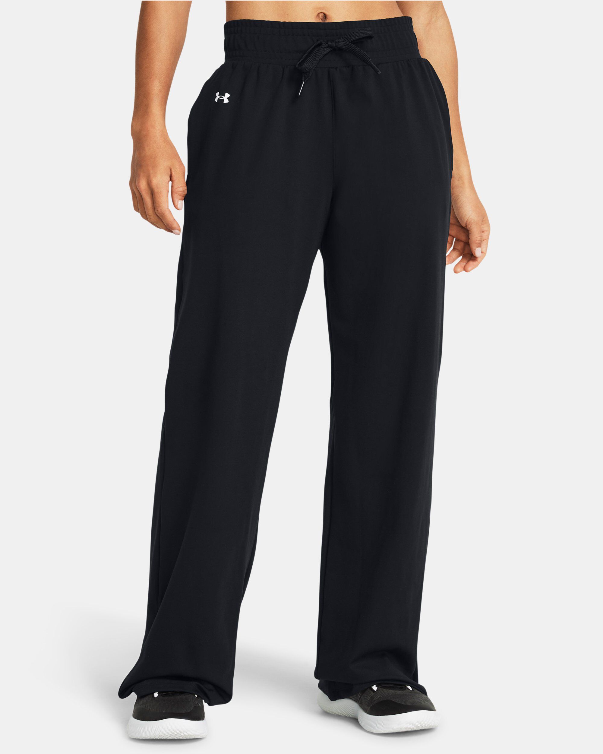 Buy Women s UA Motion Open Hem Pants Black in Dubai UAE Under Armour