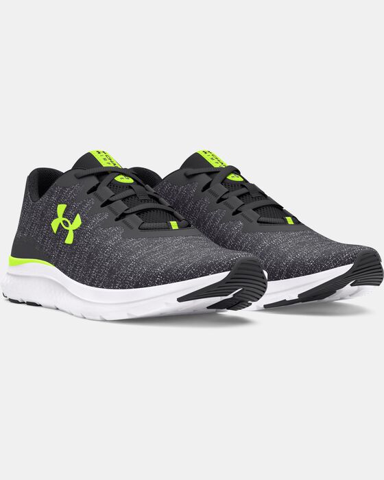 Men's UA Charged Impulse 3 Knit Running Shoes image number 3