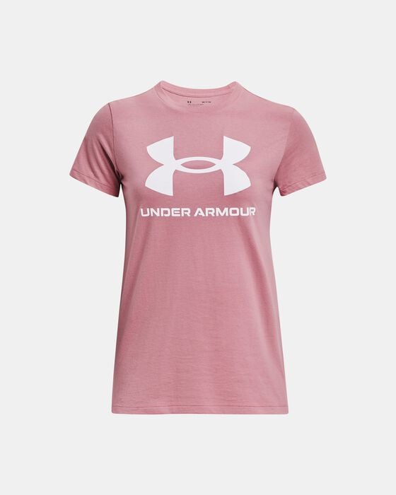 Women's UA Sportstyle Graphic Short Sleeve image number 4