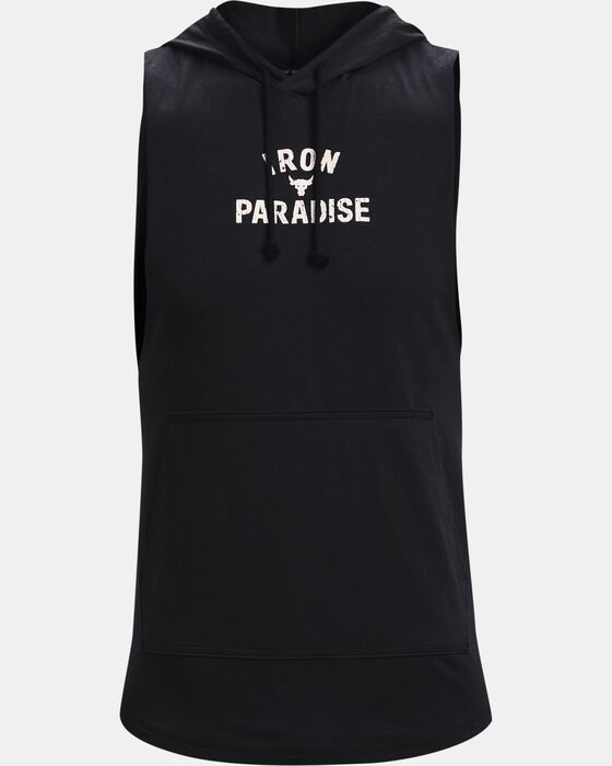 Men's Project Rock Sleeveless Hoodie image number 4