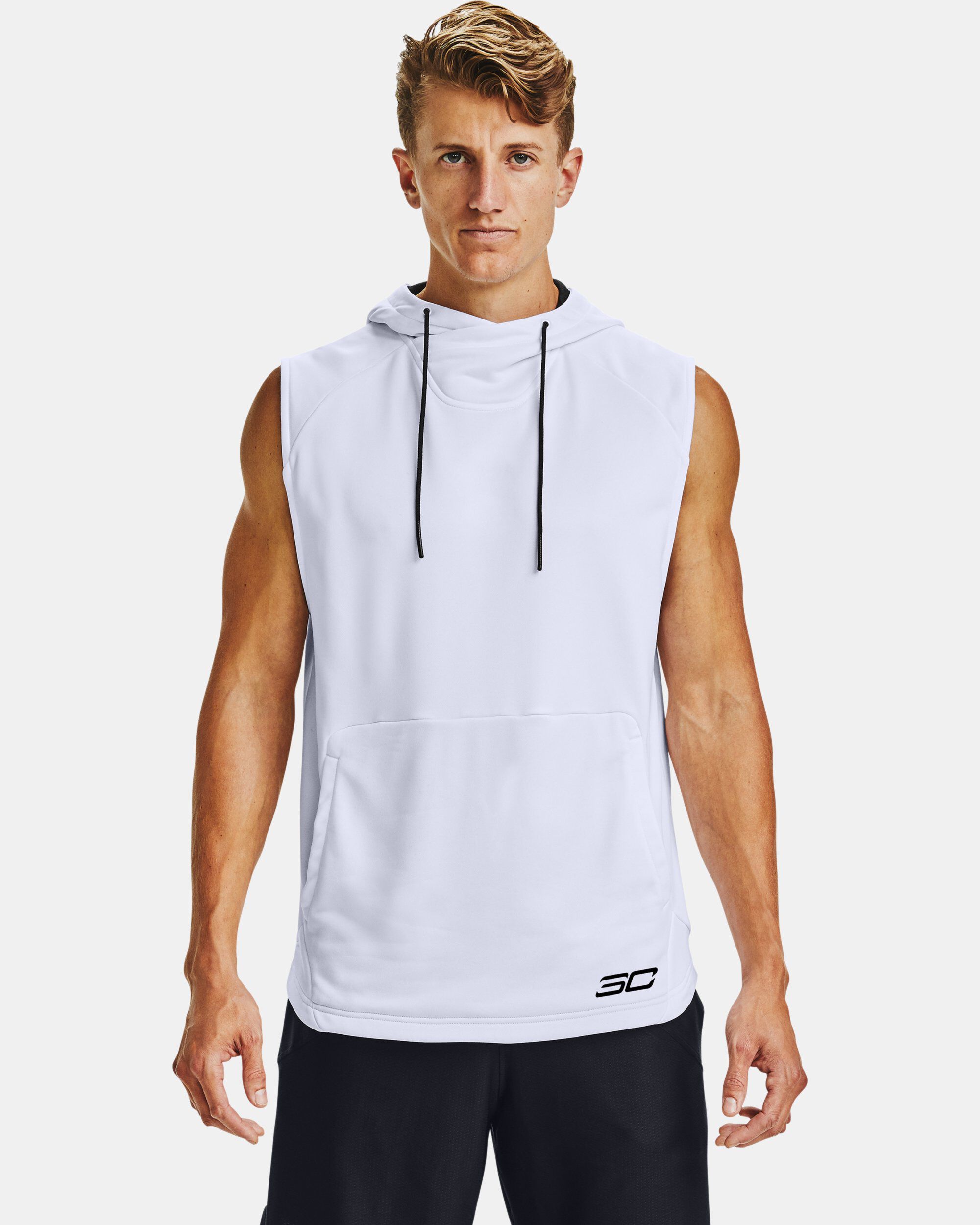 Men s Curry Sleeveless Hoodie