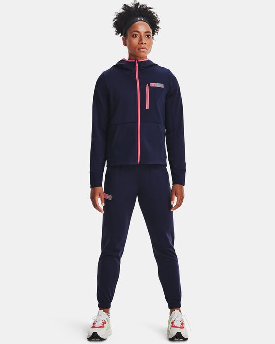 Women's UA Armour+ Mixed Media Pants image number 2