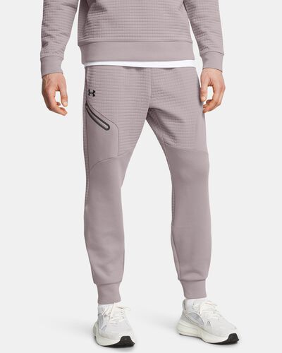 Men's UA Unstoppable Fleece Grid Joggers