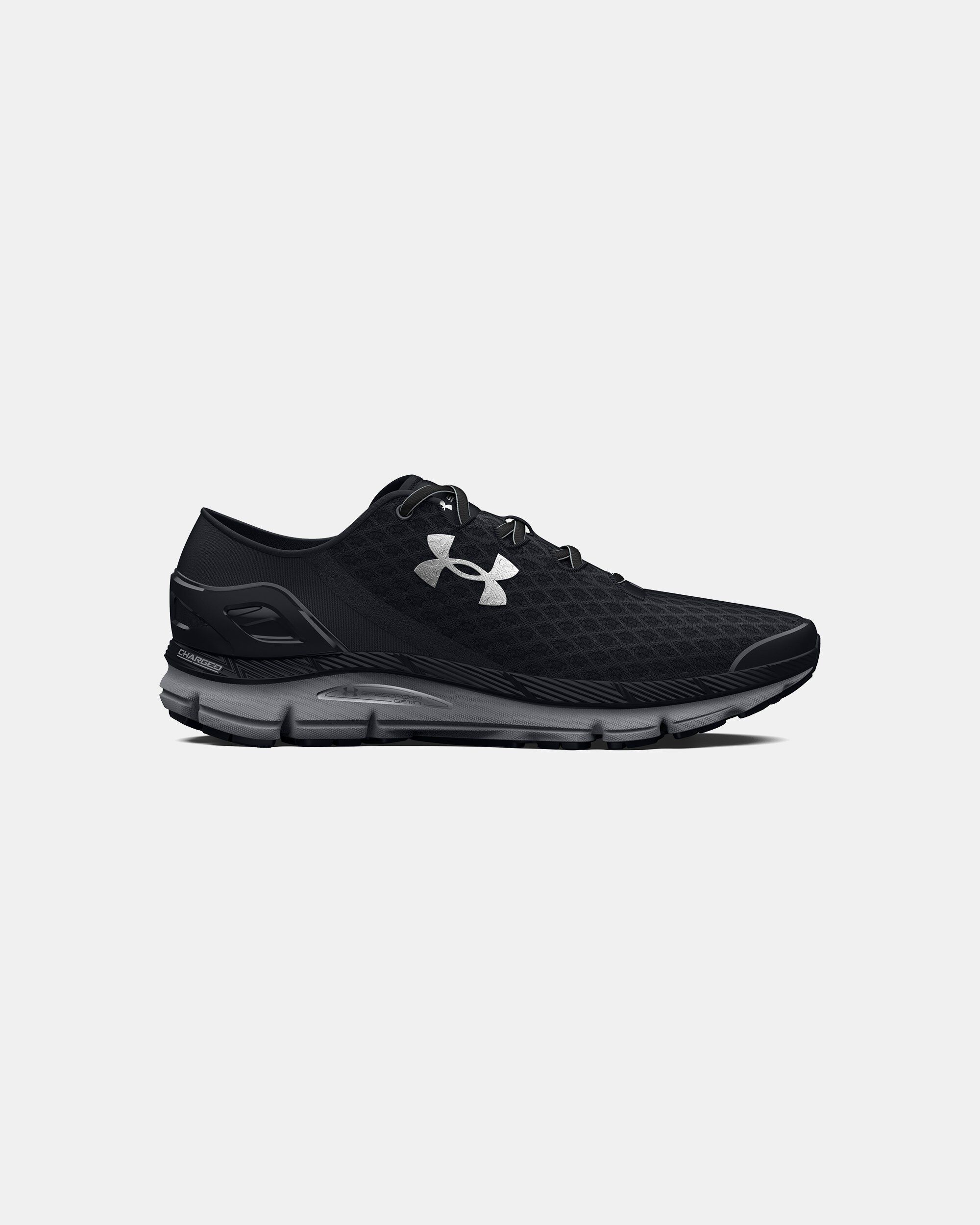 Shop Under Armour Unisex UA SpeedForm® Gemini Running Shoes Black