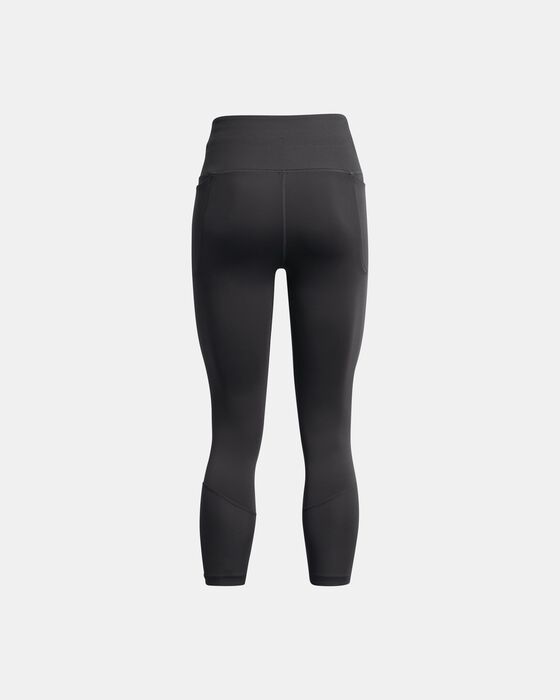 Women's UA Meridian Rib Waistband Ankle Leggings image number 10