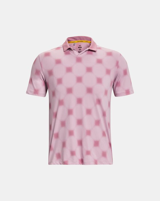 Men's Curry Printed Polo image number 4