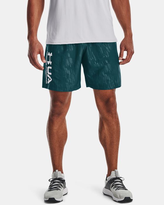 Men's UA Woven Emboss Shorts image number 0