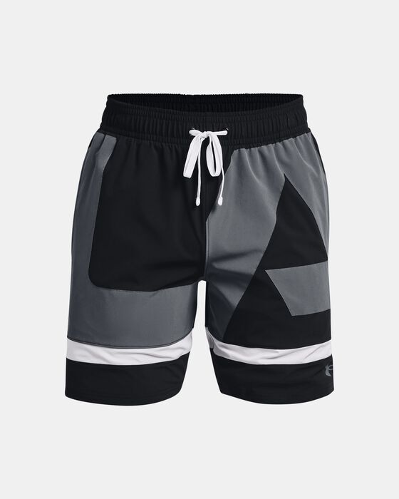 Men's UA Baseline Woven Shorts image number 4
