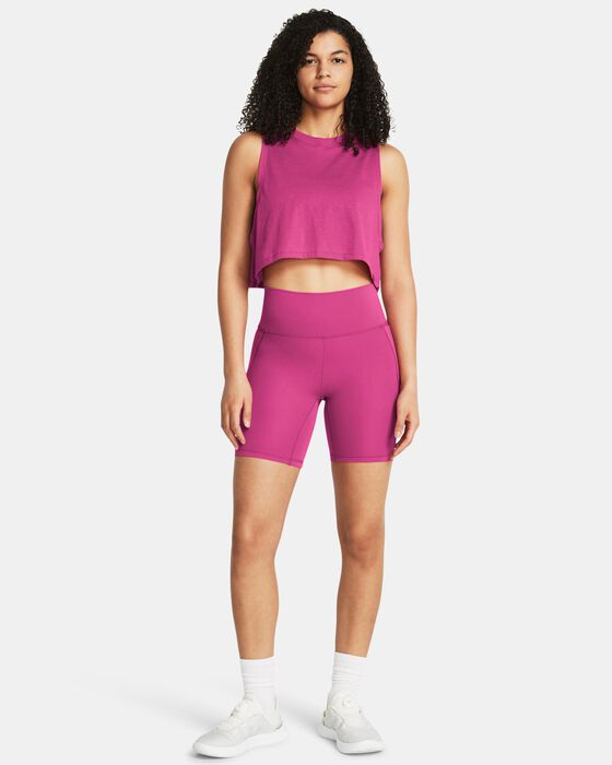 Women's UA Meridian 7" Bike Shorts Women's UA Meridian 7" Bike Shorts image number 2