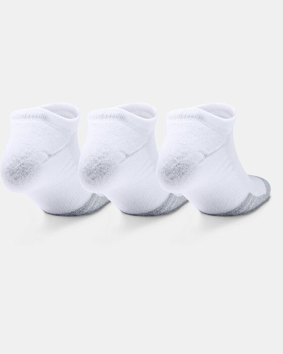 Adult HeatGear® No Show Socks 3-Pack image number 2