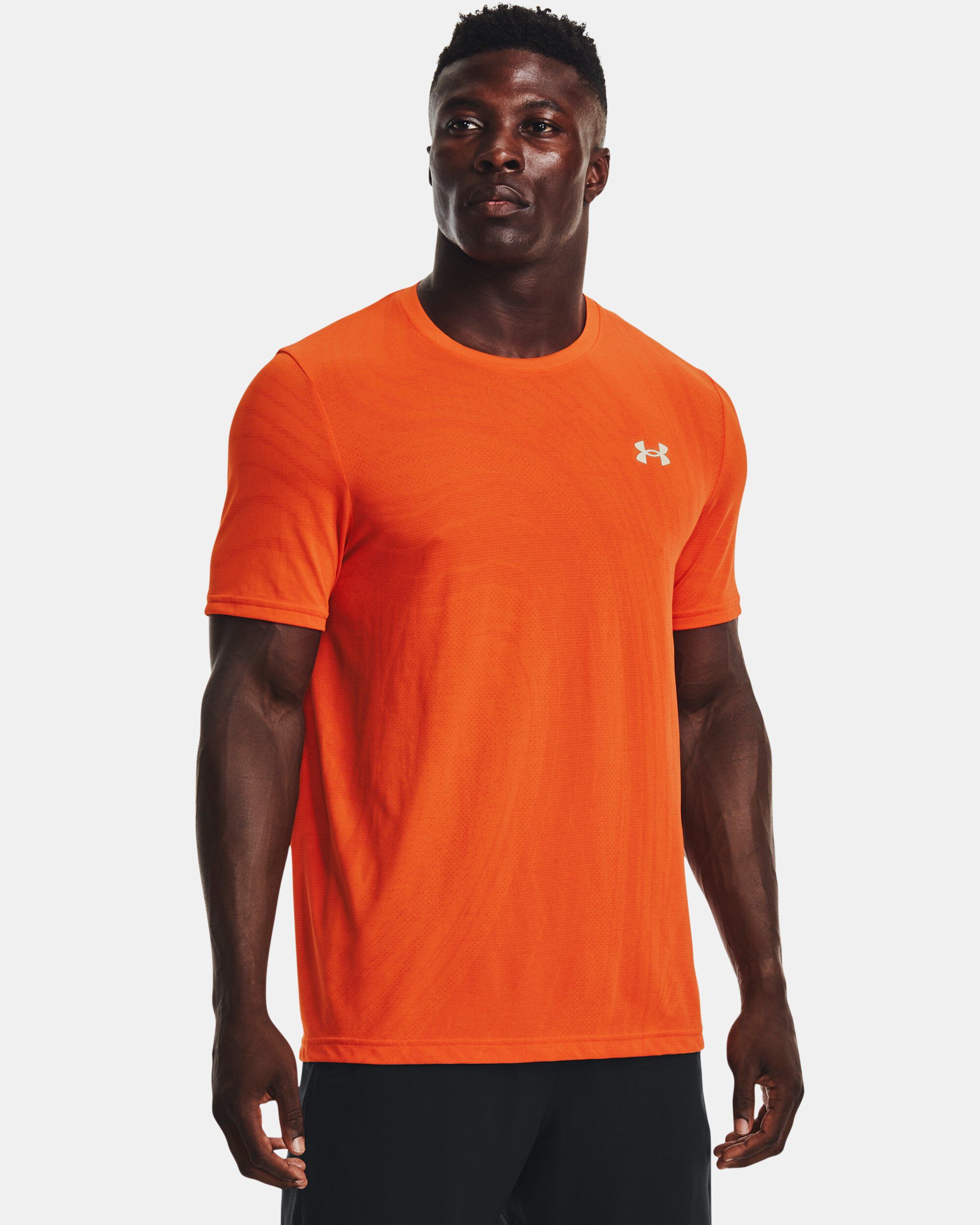 Orange under sales armour shirts