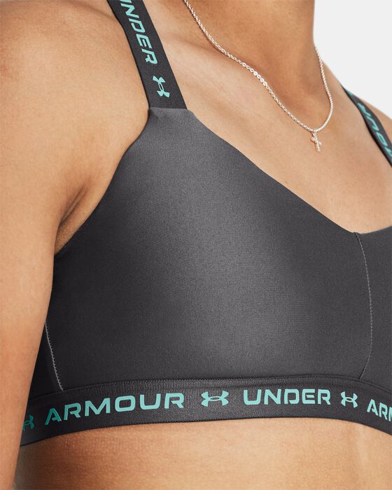 Women's UA Crossback Low Sports Bra image number 2