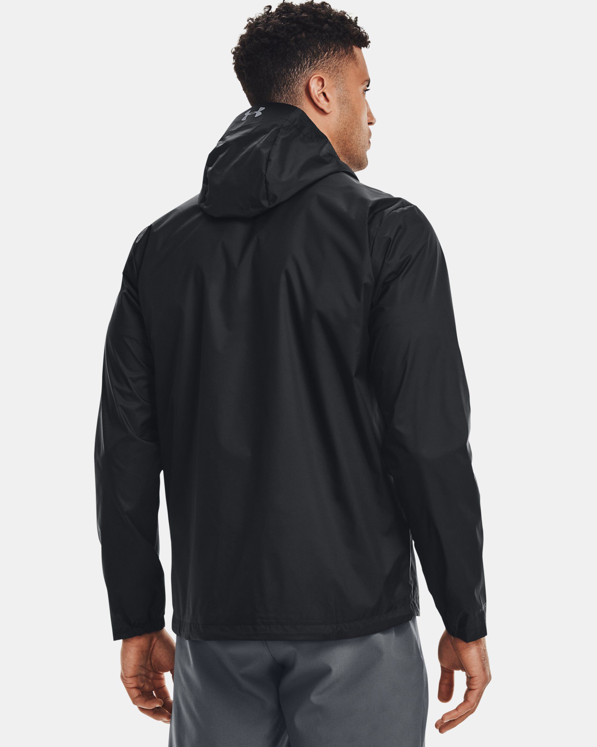 Under Armour Men s UA Forefront Rain Jacket Black in Dubai UAE