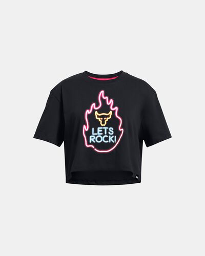 Girls' Project Rock Campus Crop T-Shirt