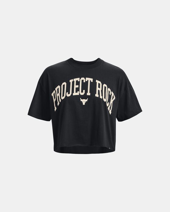 Women's Project Rock Crop Short Sleeve image number 0