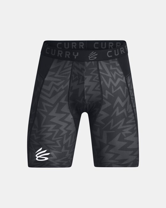 Men's Curry HeatGear® Printed Shorts image number 0