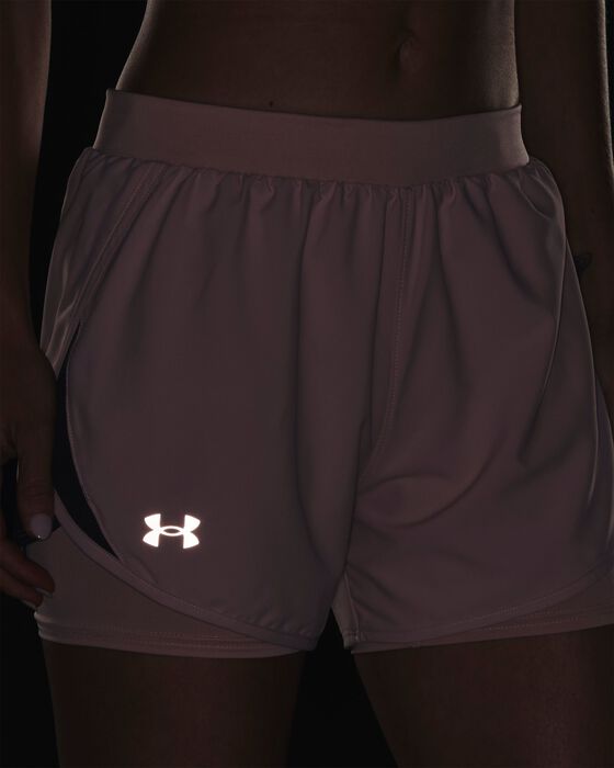Women's UA Fly-By 2.0 2-in-1 Shorts image number 4