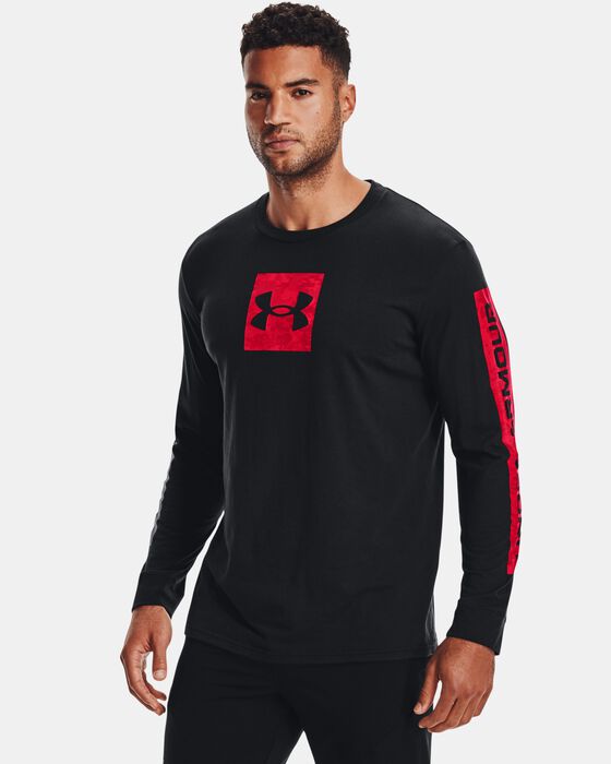 Men's UA Camo Boxed Sportstyle Long Sleeve image number 0