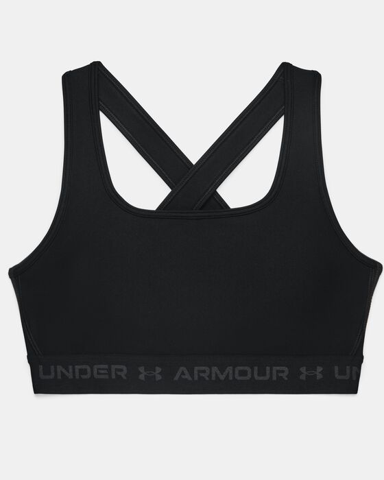 Women's Armour® Mid Crossback Sports Bra image number 8