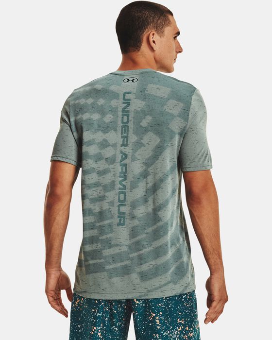 Men's UA Seamless Radial Short Sleeve image number 1