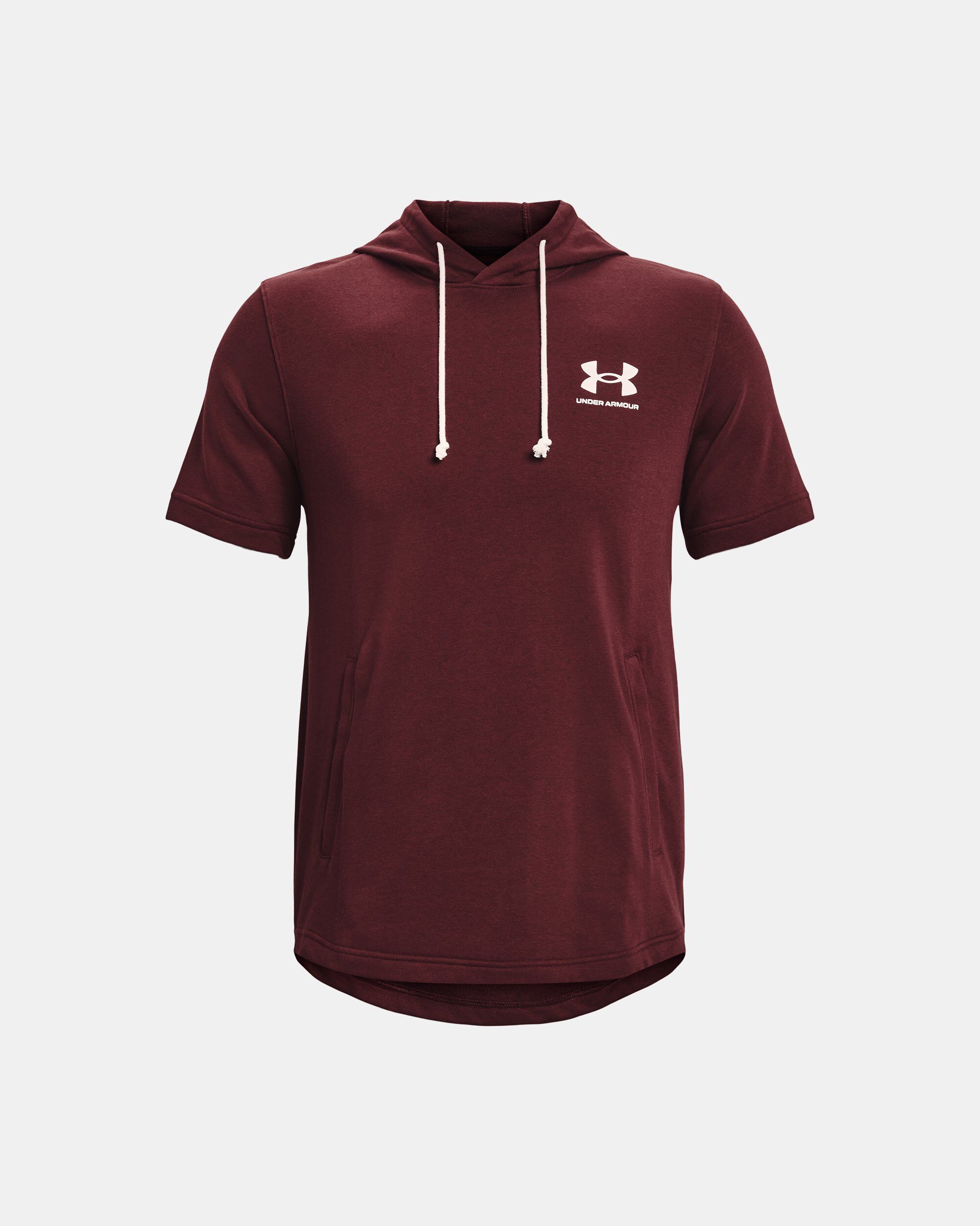 Men's under armour sportstyle short sleeve hoodie deals