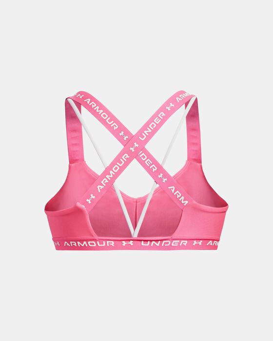 Women's UA Crossback Low Sports Bra image number 11