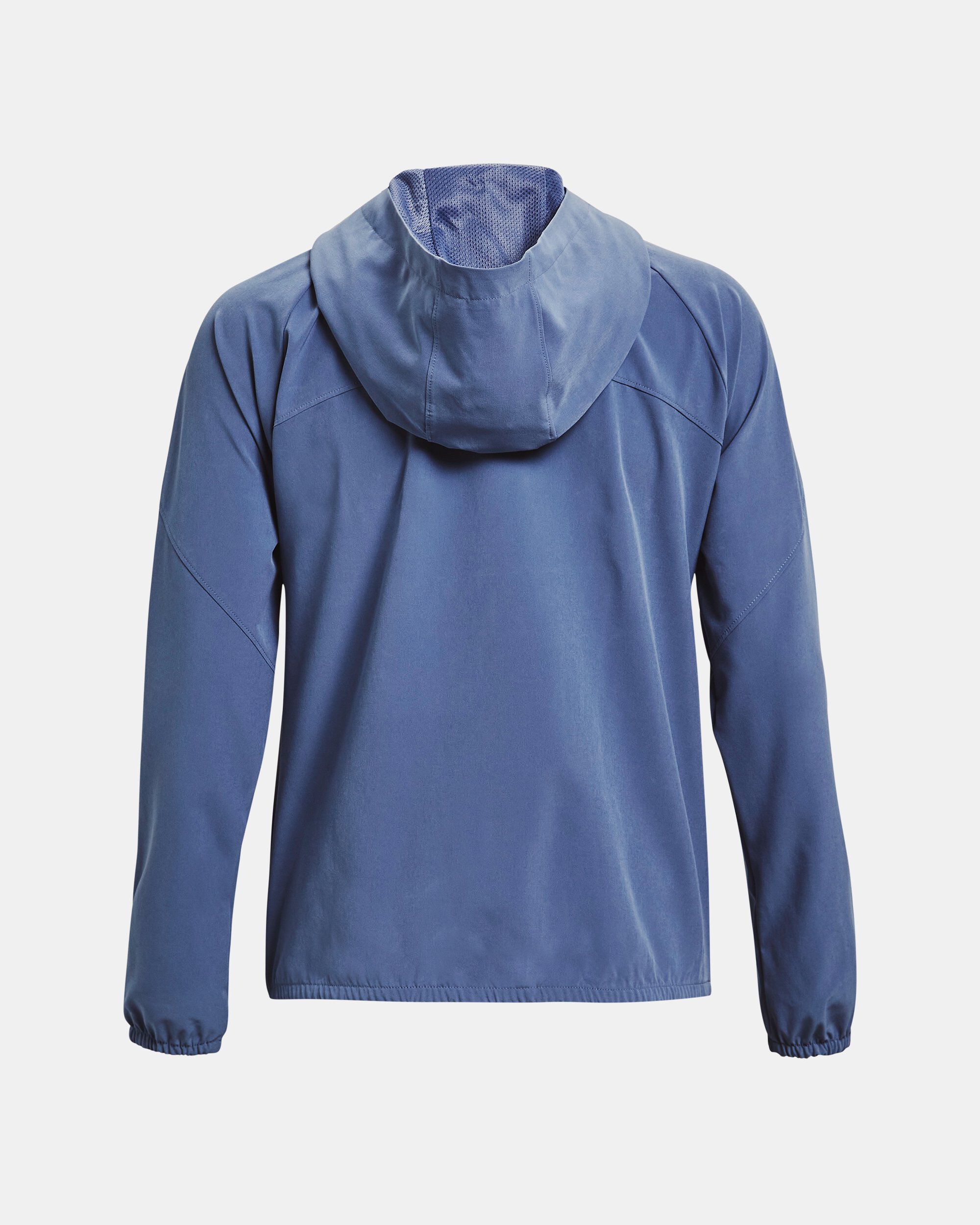 Buy Women s UA Woven Branded Full Zip Hoodie Blue in Dubai UAE Under Armour
