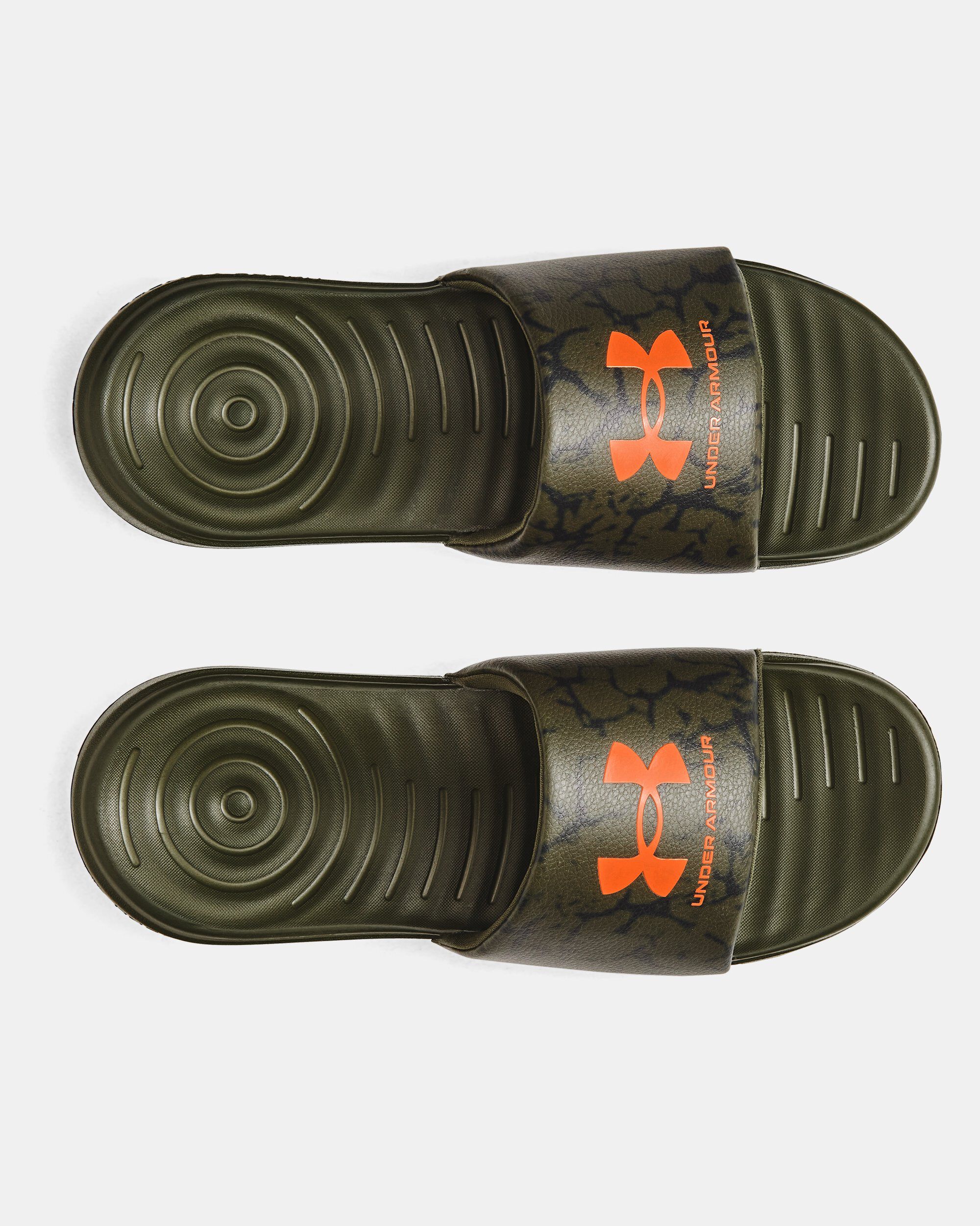 Orange under top armour slides