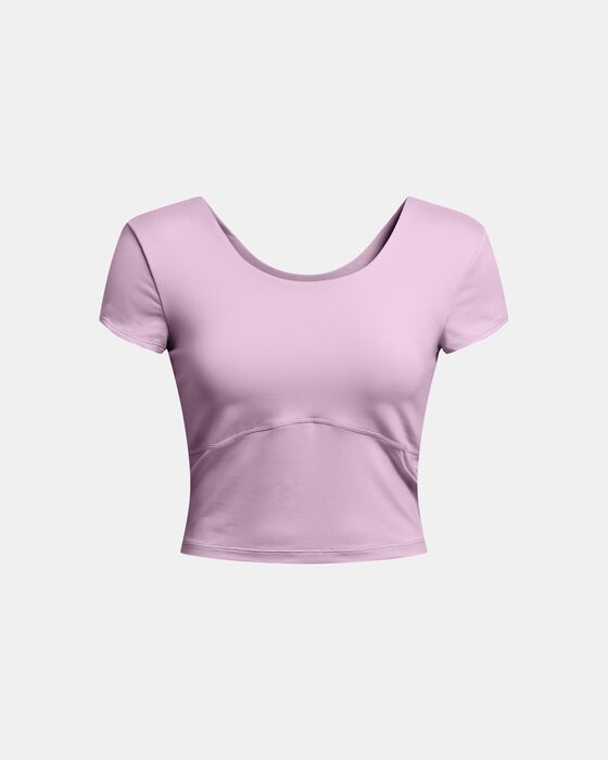 Women's UA Meridian Fitted Short Sleeve image number 4